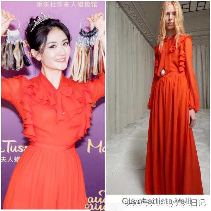 谢娜旗袍快乐大本营,谢娜衣服穿搭大本营