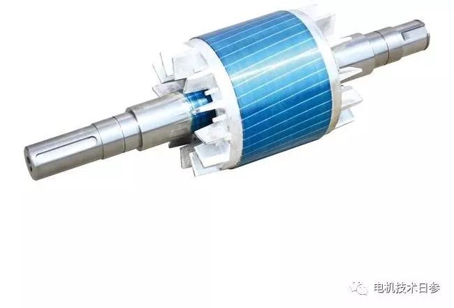 转子铸铝后的热套工艺,铸铝转子与假轴配合尺寸