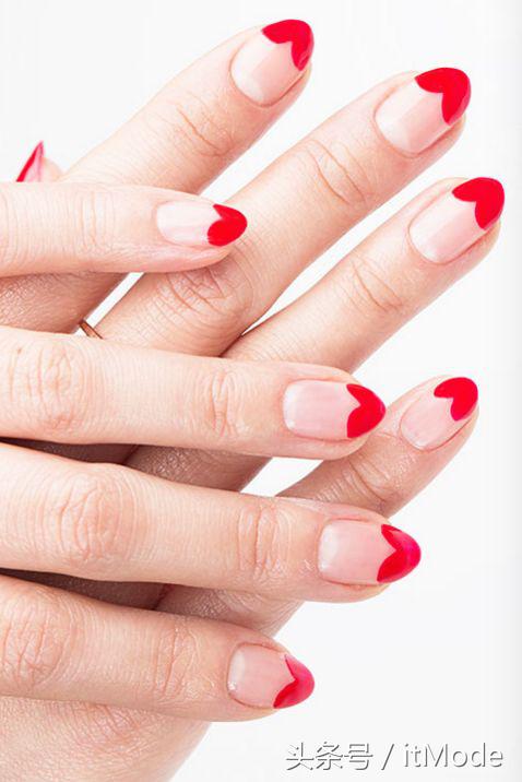 美甲夏天不要甲片推荐什么,短指甲手黑适合夏天的美甲