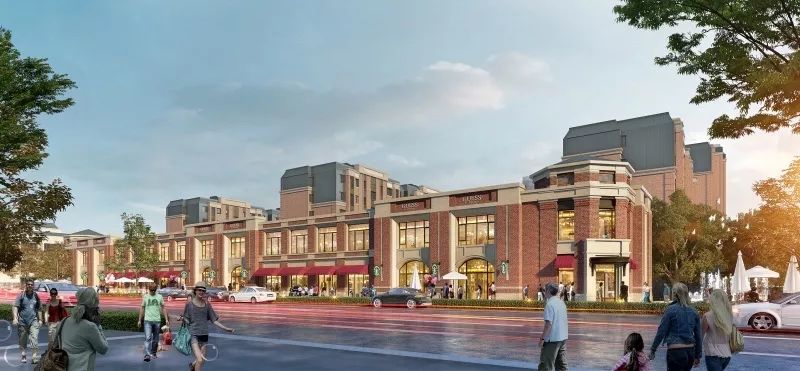 城建大学旁纯新盘曝光！30万㎡英伦社区，自带330米商街，还有V-mall“盒子”