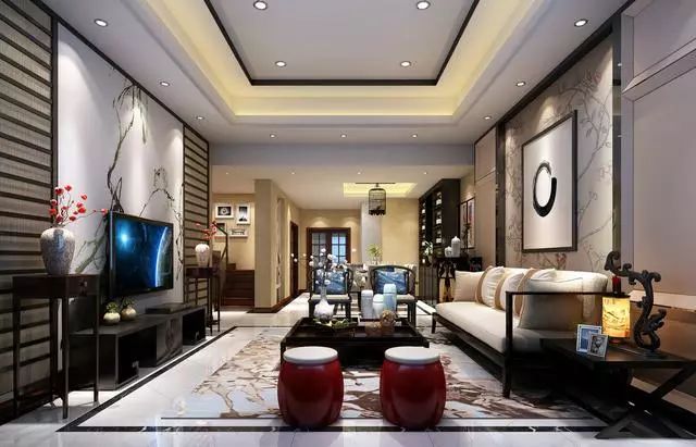 60平米小户型装修新中式风格的,88平米新风格装修