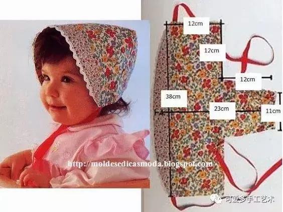 旧衣服妙招变帽子,碎布遮阳帽子的制作方法