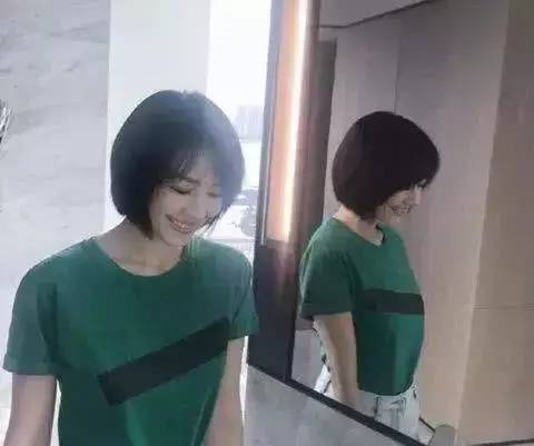 减龄波波头短发,学生头发型女短发圆脸简单