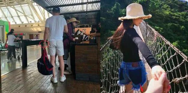 张馨予和何捷结婚照,张馨予和老公何捷军装照片