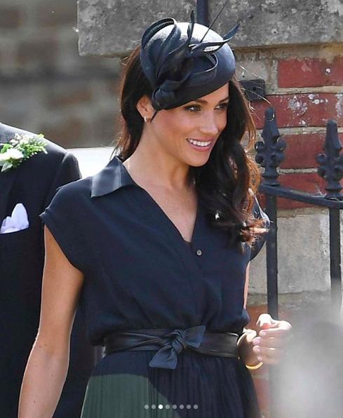 梅根喜迎39岁生日,梅根婚礼黄衣