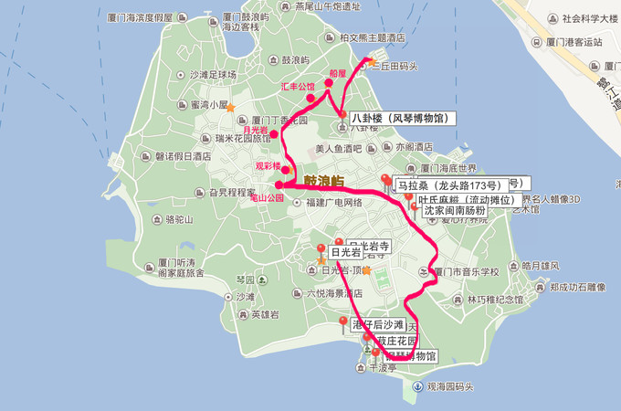 鼓浪屿旅游攻略酒店,鼓浪屿旅游攻略美食