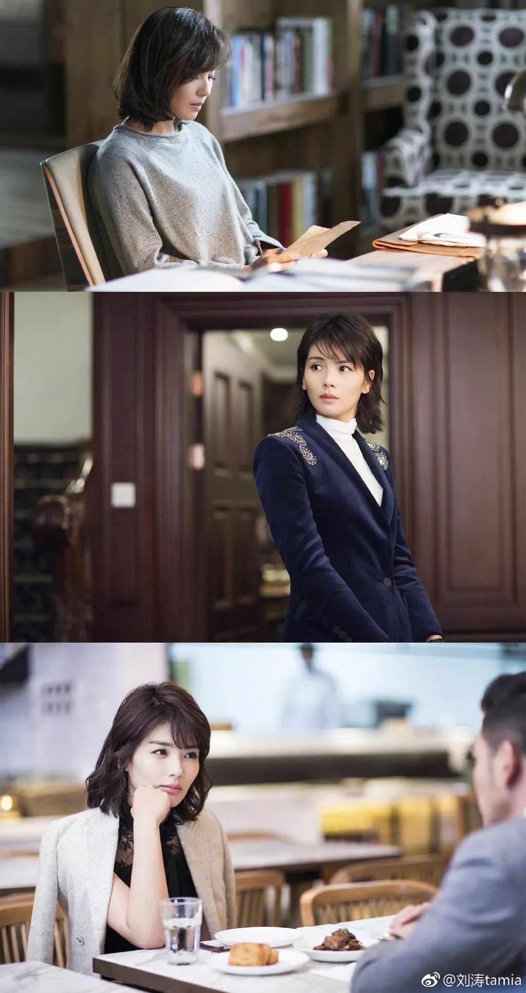 阚清子短发中分两股编发教程,阚清子同款短发发型适合什么脸型