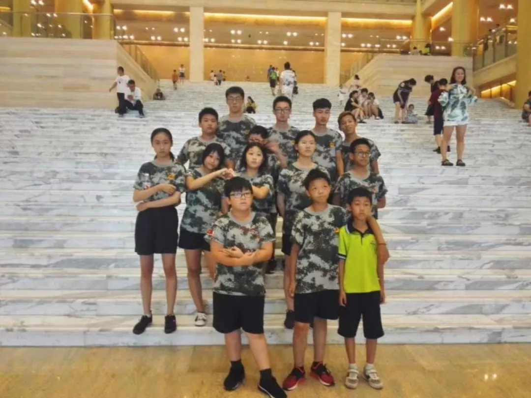 穿越与瞻仰——济南大千文化国学军事夏令营参观山东博物馆