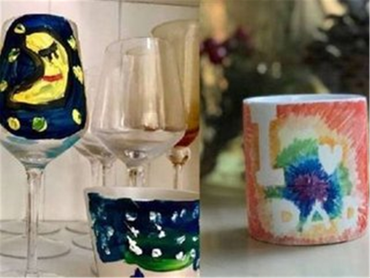 孙莉晒大女儿多多最新画作,多多妈手绘