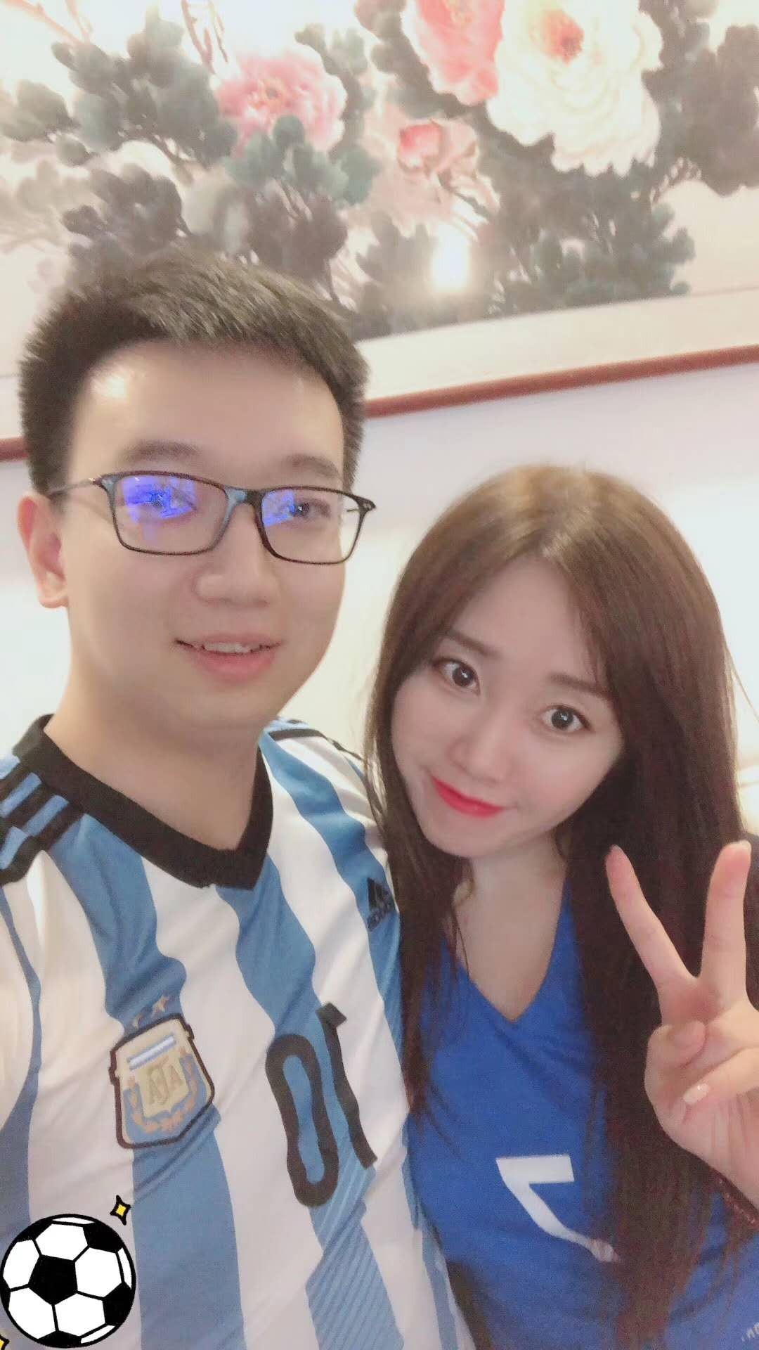 因足球而产生的爱情,因球结缘因缘而聚