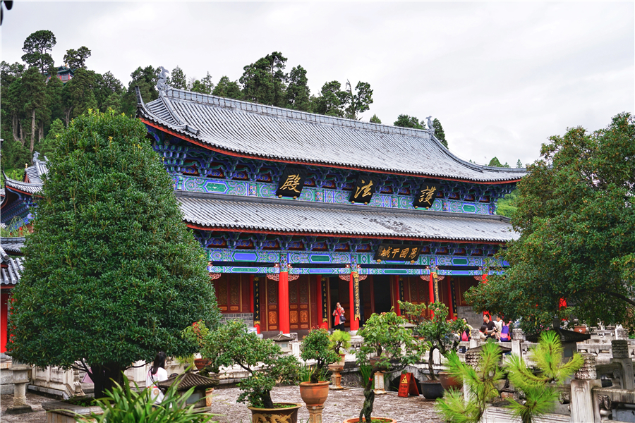 震撼丽江古城木府,丽江古城大观园木府