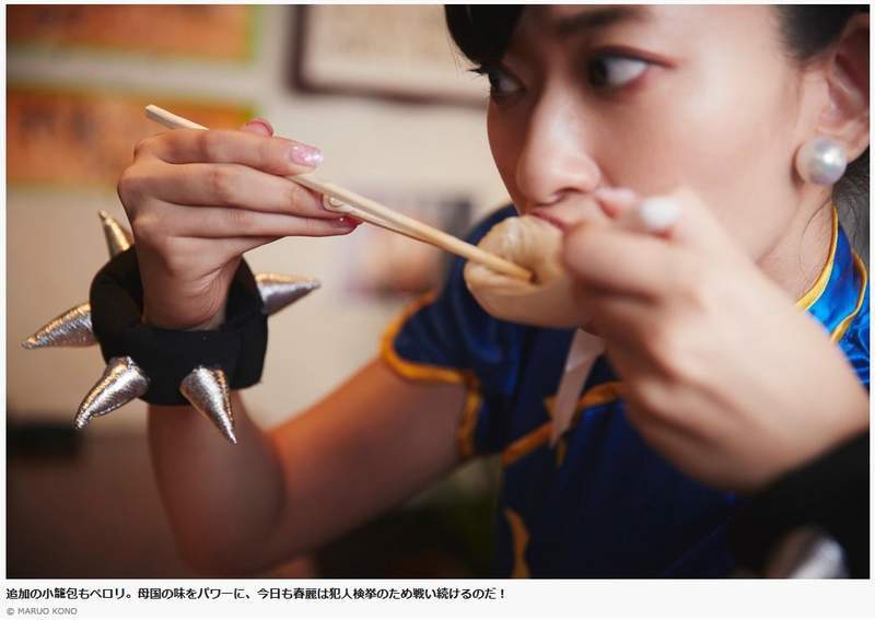 妄想写真馆，春丽在中华料理餐厅的*底卧**任务日常