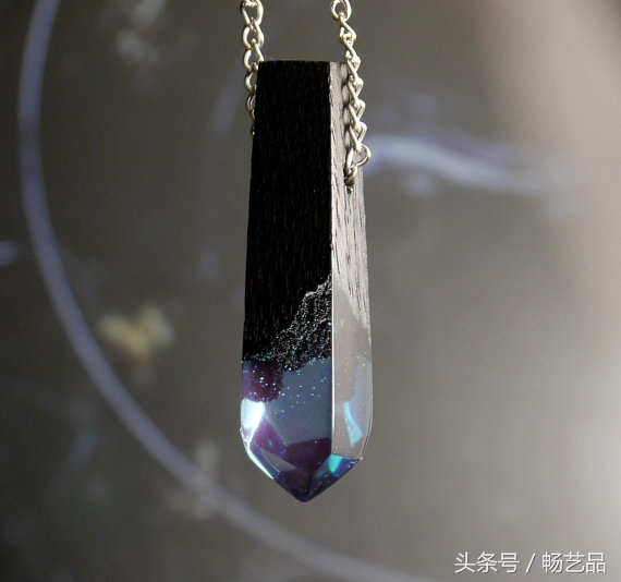 布艺纯手工制作工艺吊坠项链,手工项链吊坠diy