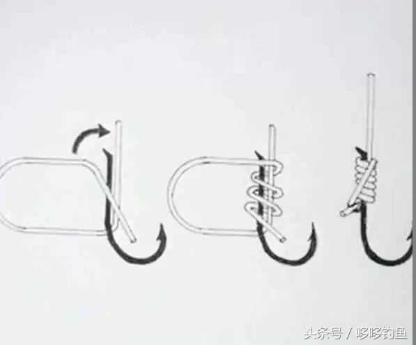 手把手教你绑鱼钩图解,最简单最结实的绑鱼钩的方法