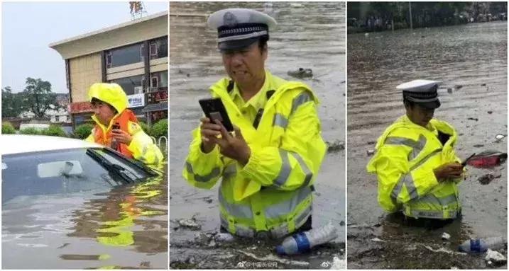 三分钟法治新闻全知道最新,53岁民警落水瞬间
