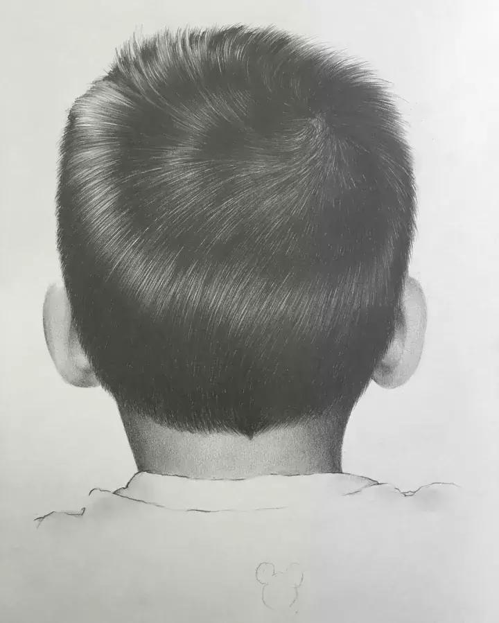 柔顺的长发很容易引人遐想，一起来看看画师笔下的头发如何表现