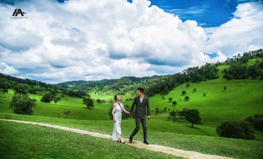 草原婚纱图片,草原婚纱视频