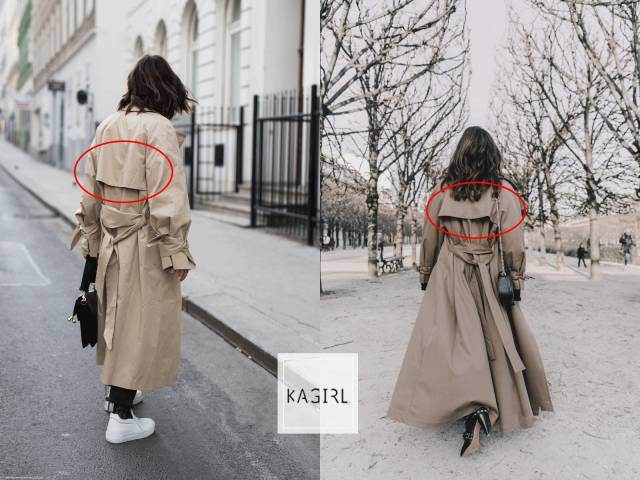 风衣肩带的正确使用方法,风衣上的肩带