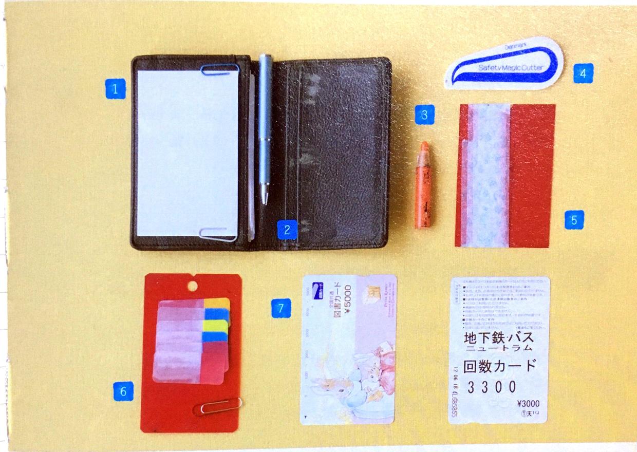 旅行手账必带的工具,旅行手账日本