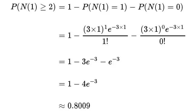如何理解泊松分布公式,指数分布和泊松分布公式
