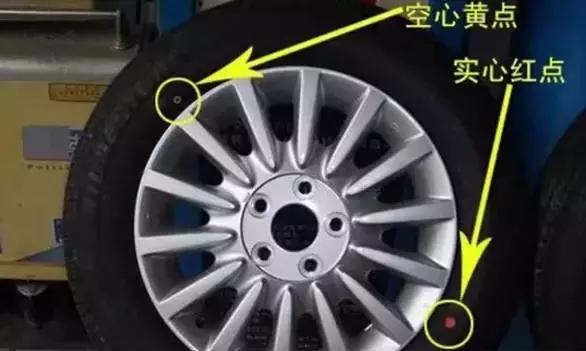 轮胎上的小细节图解,轮胎上有小点点是什么