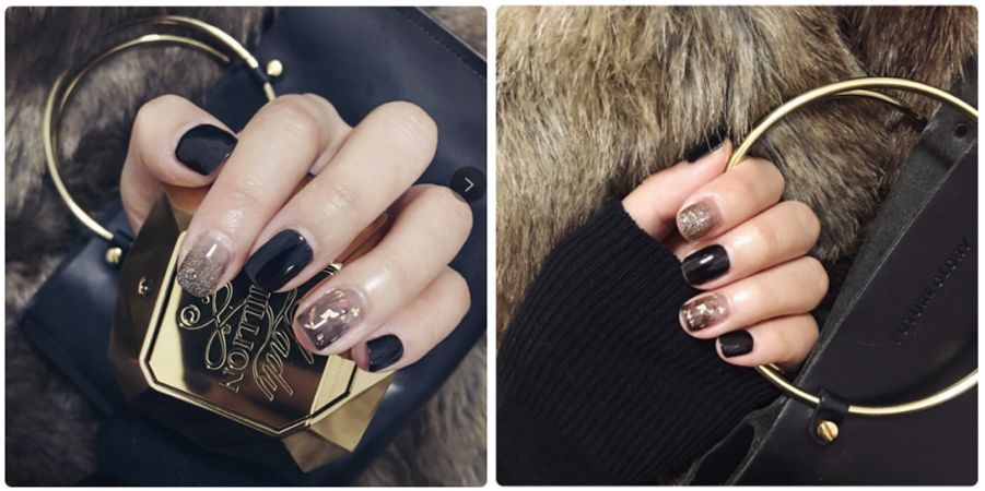 适合夏天的美甲显手白,超显手白的美甲带钻