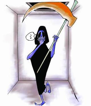 电梯安全装置图解,电梯安全使用图解及困梯自救