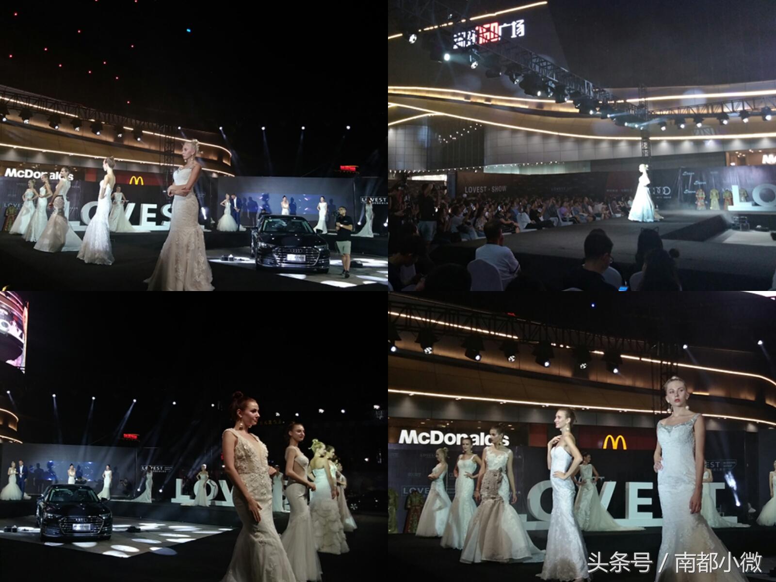 洛维思国际婚礼南阳店8.17LOVESTSHOW在新田360广场举行