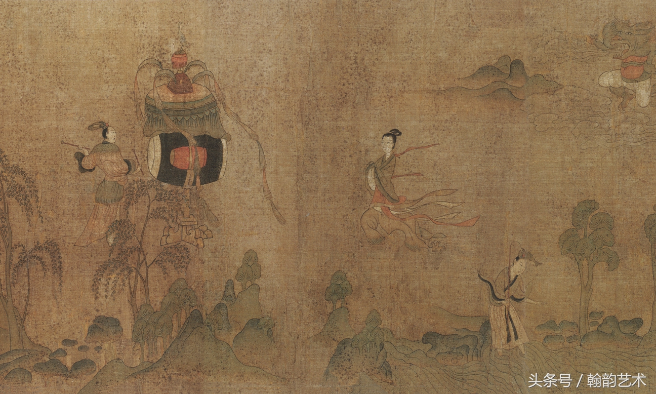 顾恺之洛神赋动图,品评顾恺之洛神赋图