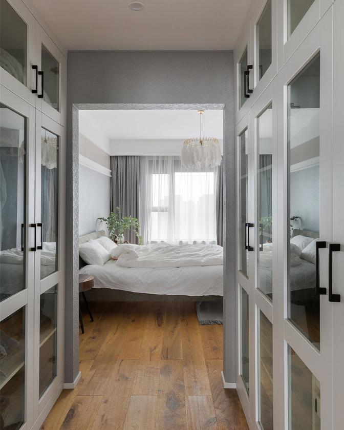 109平四室两厅二卫装修简约轻奢,109平米两室简约装修