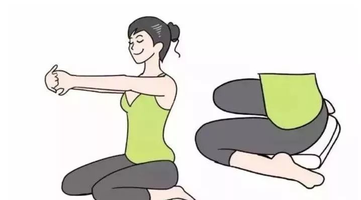 产后腰腹坠胀，4个瑜伽动作很有效！