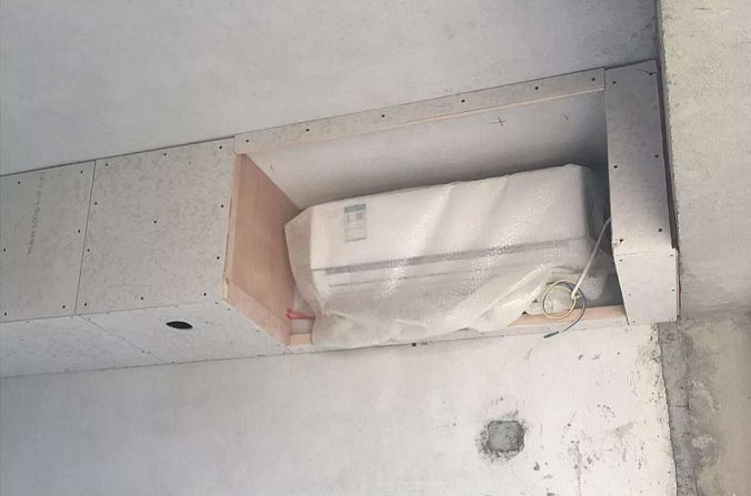 家里装修老婆什么都要管,装修吊顶包空调