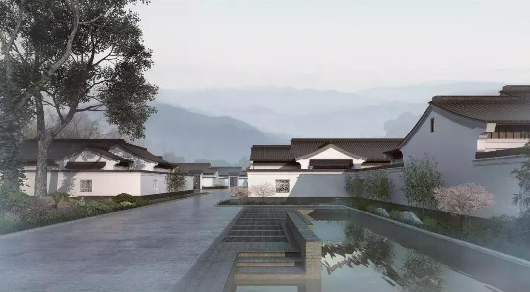安吉桃花源别墅绿城,安吉绿城桃花源中式合院