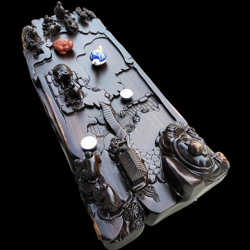 黑檀木鸡翅木花梨木的茶盘哪个好,花梨木黑檀木鸡翅木茶盘缺点