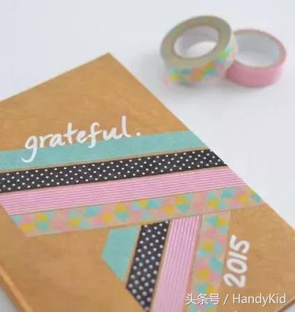 diy书皮教程,小清新手工书皮