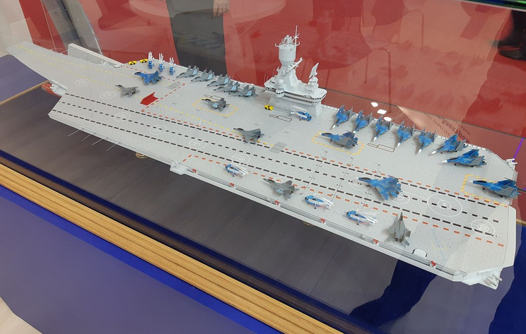 俄八万吨级航母方案曝光,俄罗斯4000吨新舰