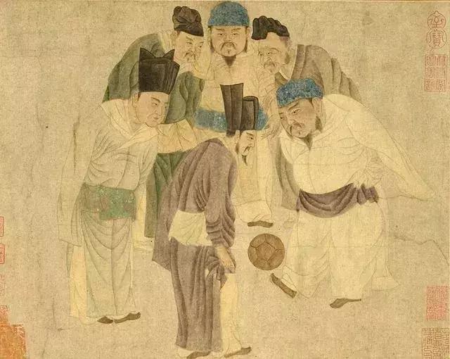 打个赌：国画里的古人运动会，比咱现代人还玩得还溜！