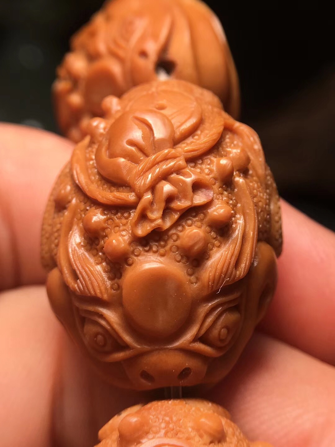 橄榄核雕为什么裂,橄榄核雕稍微有一点裂