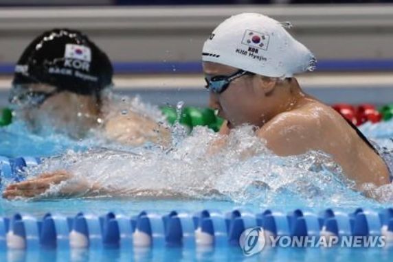 韩媒报道中国游泳队,中韩比赛发生冲突