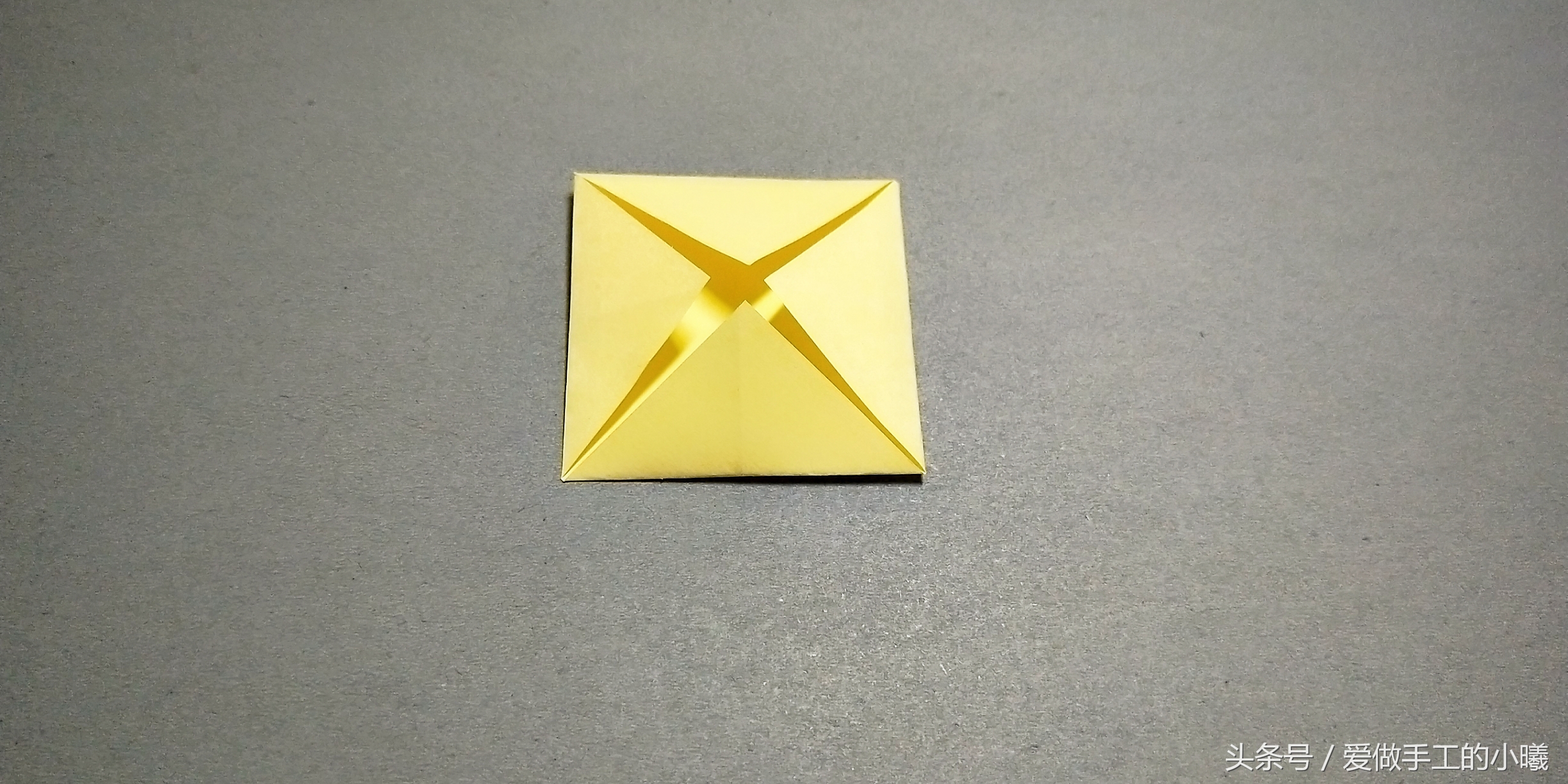 回旋飞镖折纸简单版,折纸风火轮飞镖方法