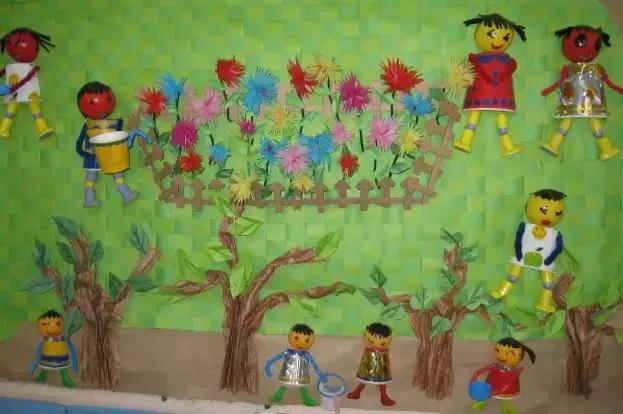 2022冬奥会幼儿园环创墙面,幼儿园教室外面门口墙面环创