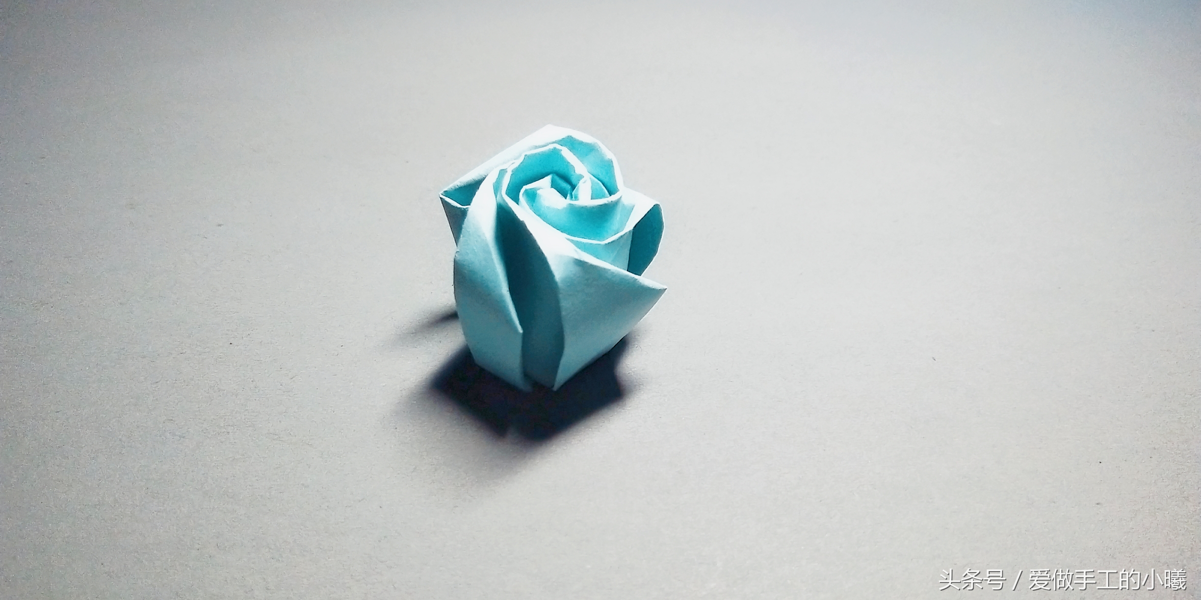 简单易学的折纸玫瑰花教程,折纸玫瑰花简单教程手残党必学