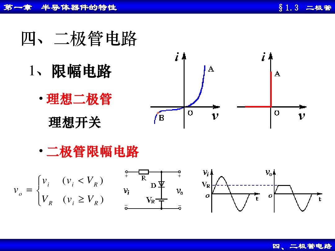 二极管电路入门,二极管及其基本电路图文笔记