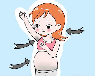 怀孕了是不是会慢慢的变红,怀孕后变成大小眼了