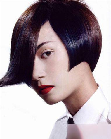 国字脸女生剪男生发型,大方脸沙宣头图片