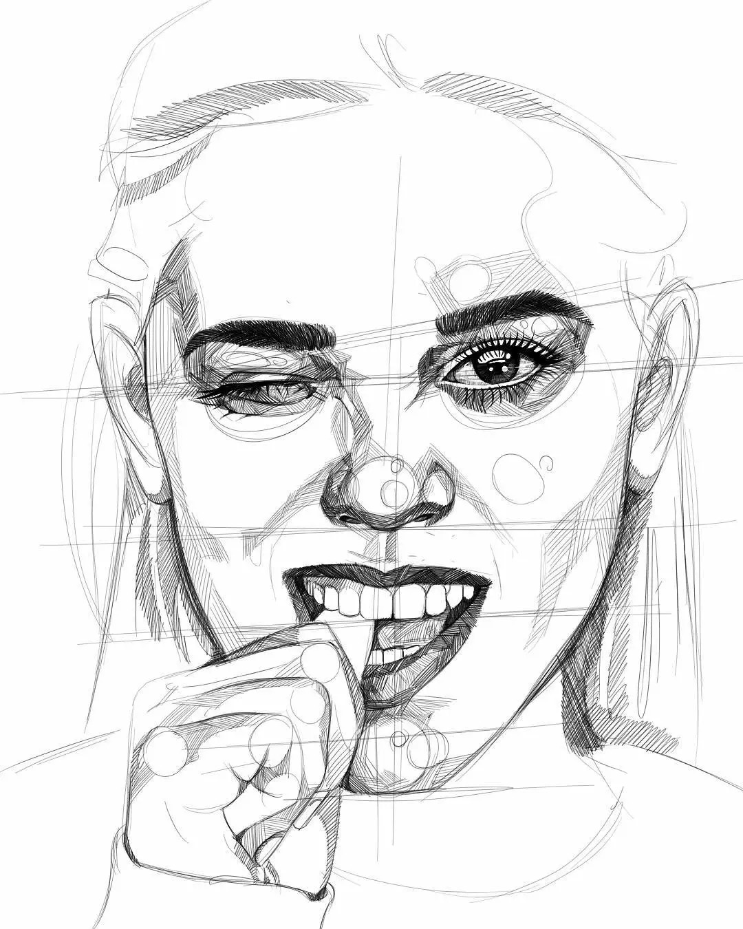 素描画常见问题,素描画小孩为什么不好画