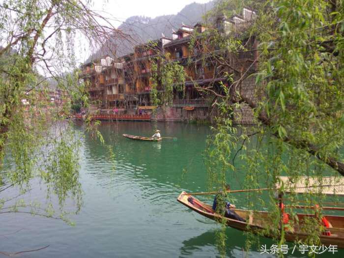 湘西土家族苗族自治州城市风景,湘西千年古城视频