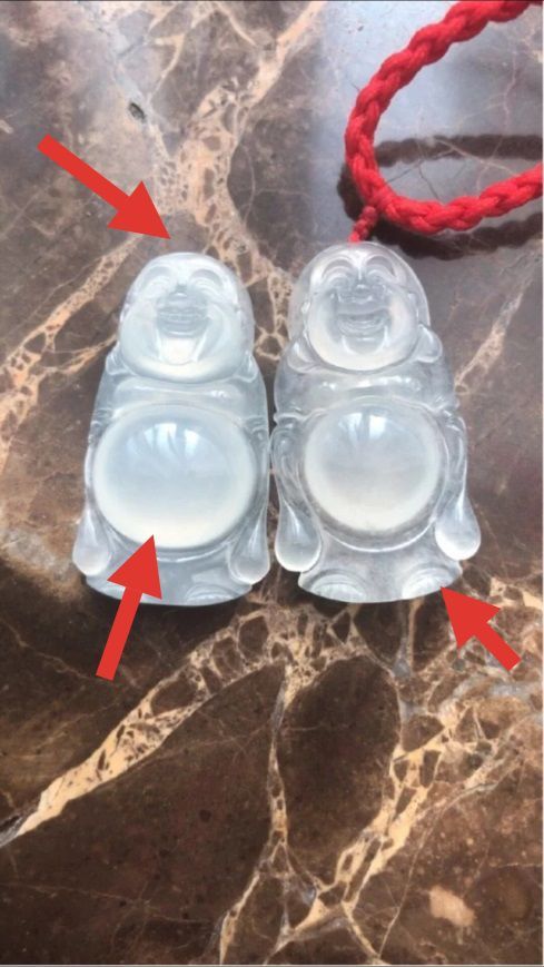 买玉佛的初级攻略，几个玉佛实物的对比、分析