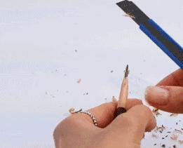 眉笔植村秀同款,植村秀砍眉刀眉笔试色