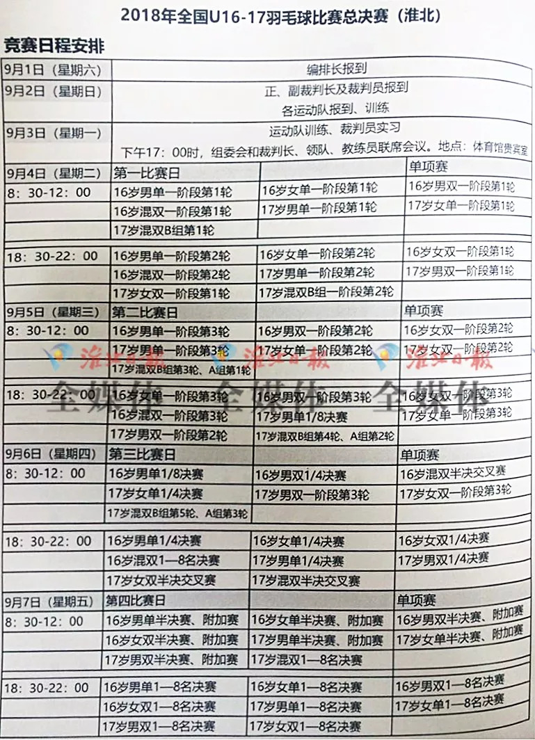 明天起，这项国家顶级赛事淮北人在家门口免费看！